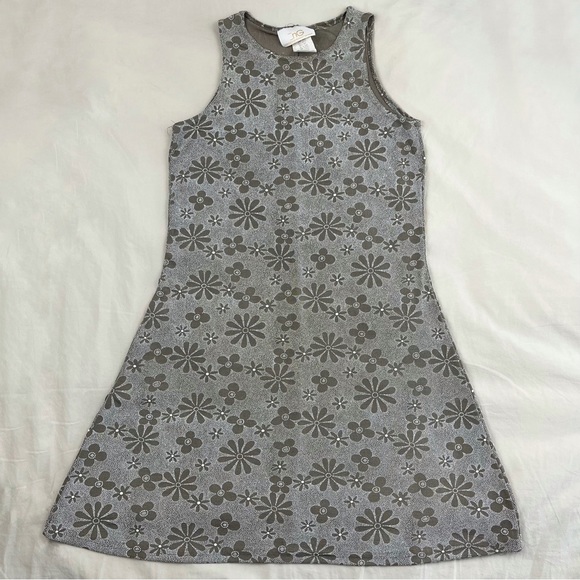 90s does 70s Floral Dress - Picture 1 of 4